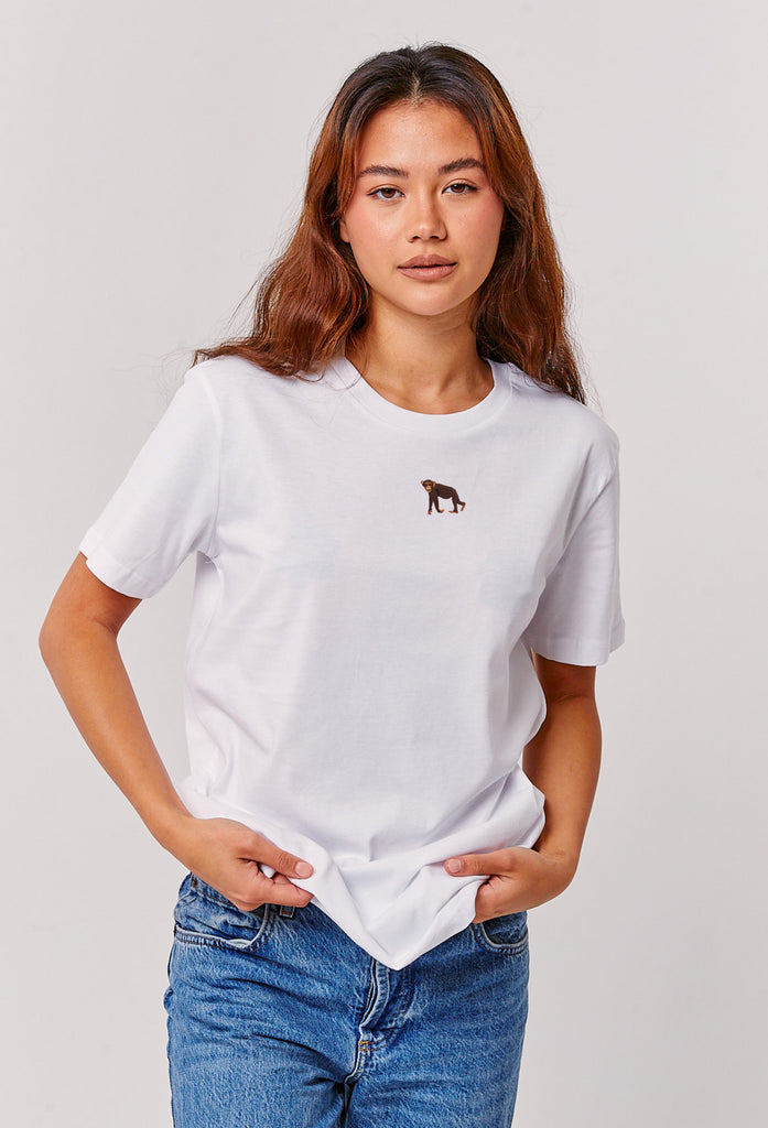 chimpanzee womens t-shirt Big Wild Thought