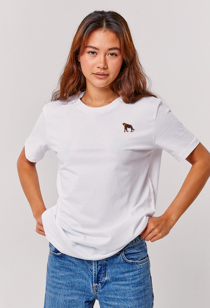 chimpanzee womens t-shirt Big Wild Thought