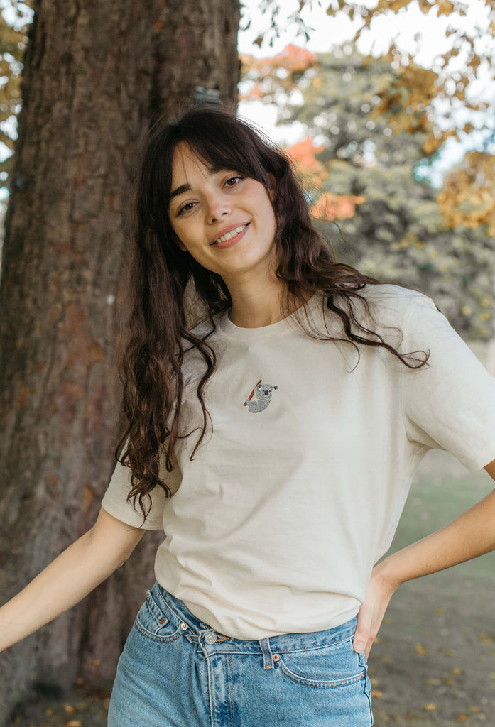 koala bear womens t-shirt Big Wild Thought