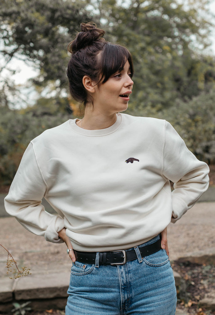 pangolin womens sweatshirt Big Wild Thought