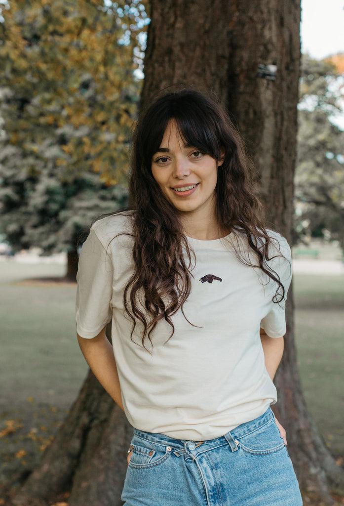 pangolin womens t-shirt Big Wild Thought