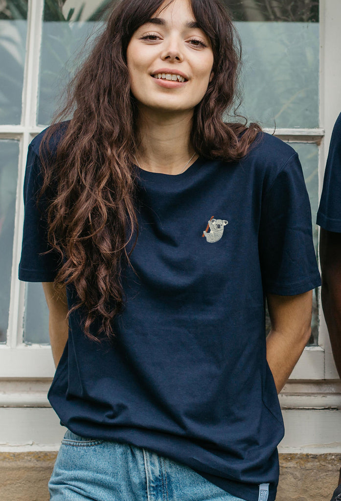koala bear womens t-shirt Big Wild Thought