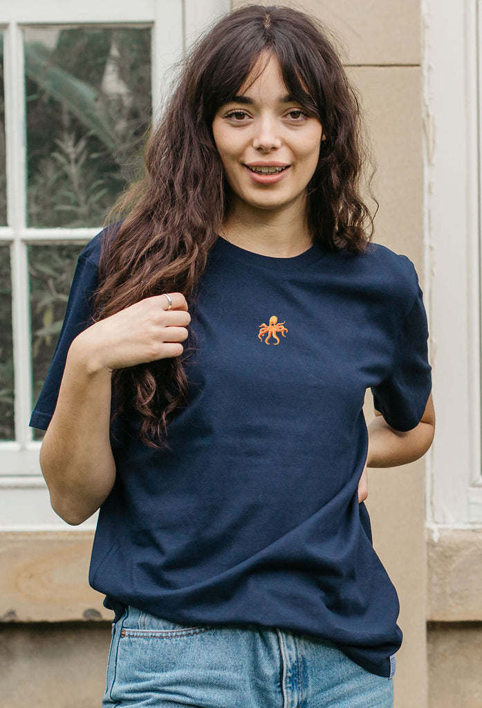 octopus womens t-shirt Big Wild Thought
