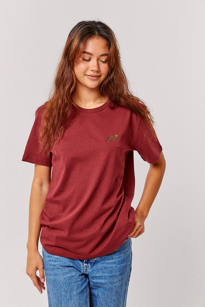 otter womens t-shirt Big Wild Thought