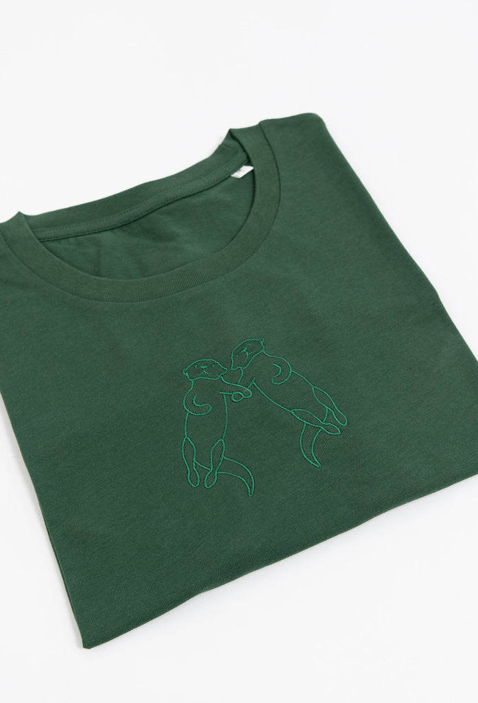 family of otters unisex t-shirt Big Wild Thought