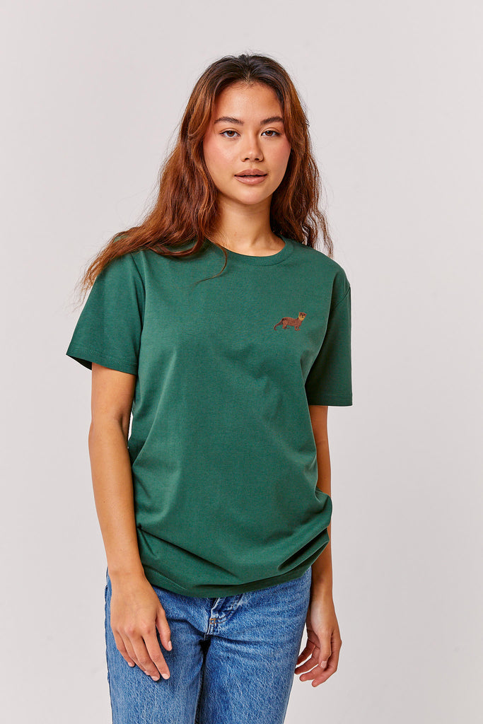 otter womens t-shirt Big Wild Thought