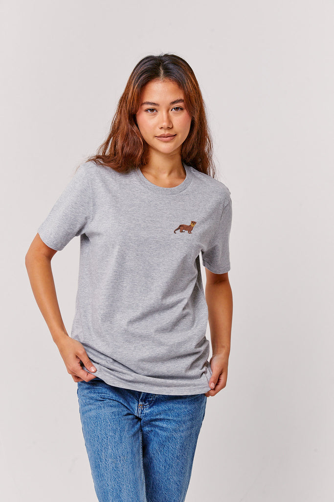 otter womens t-shirt Big Wild Thought