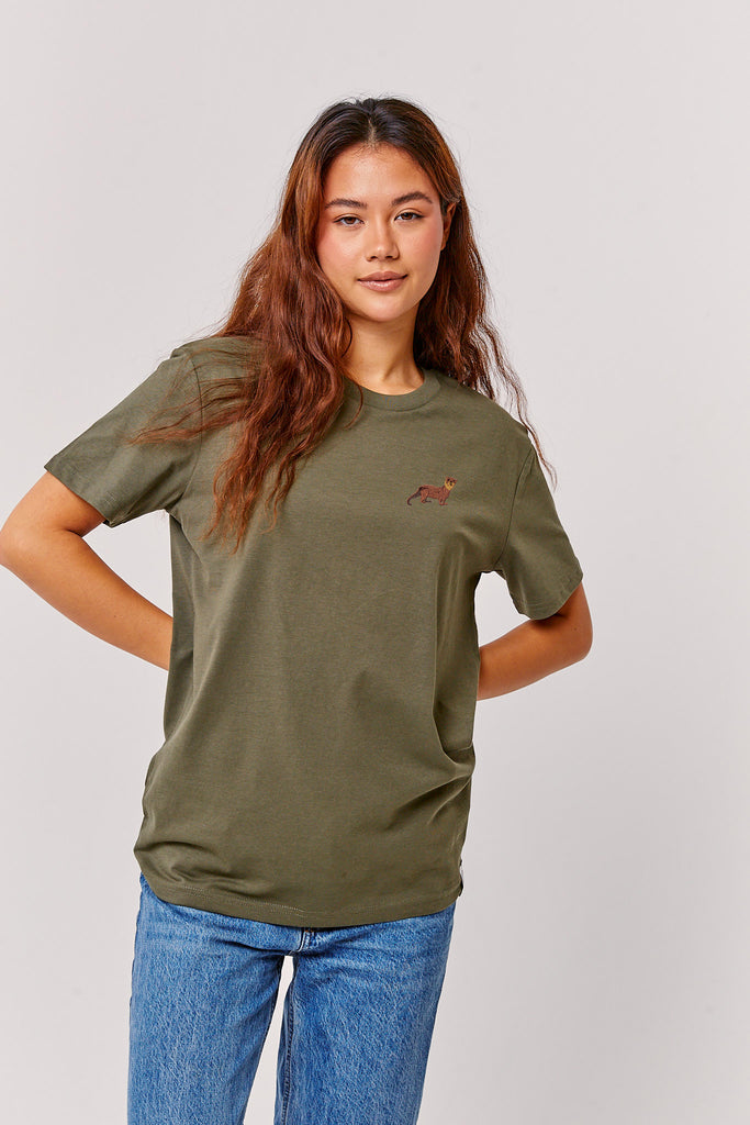 otter womens t-shirt Big Wild Thought