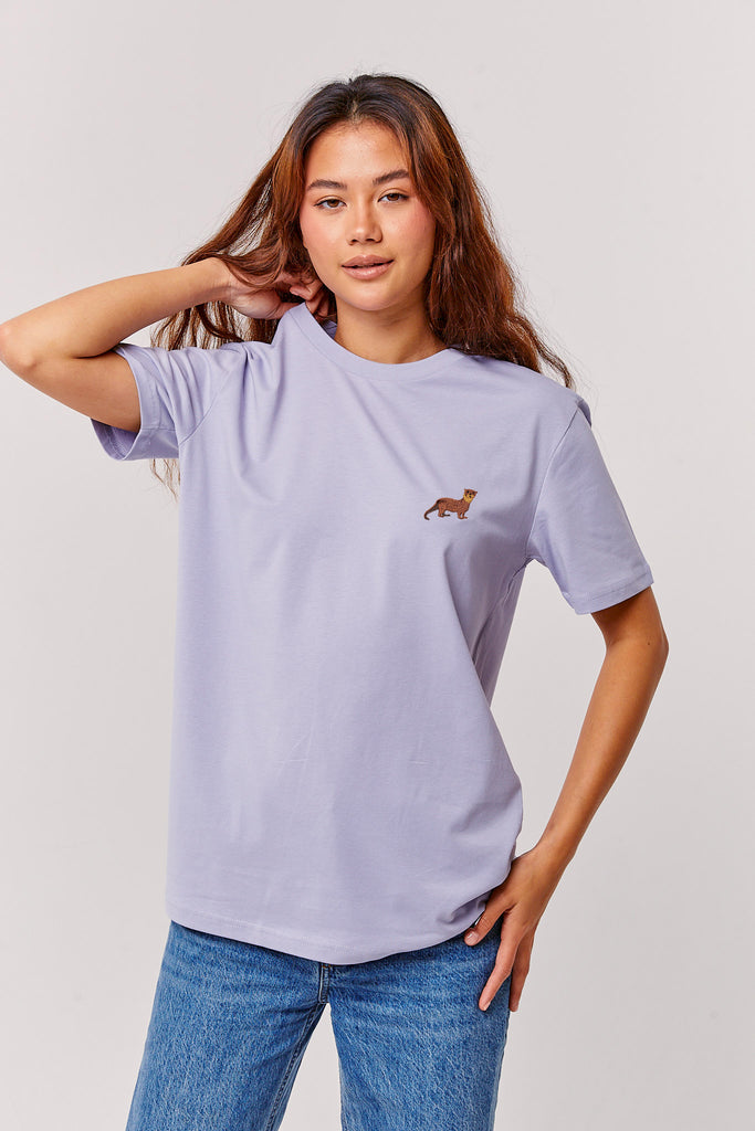 otter womens t-shirt Big Wild Thought