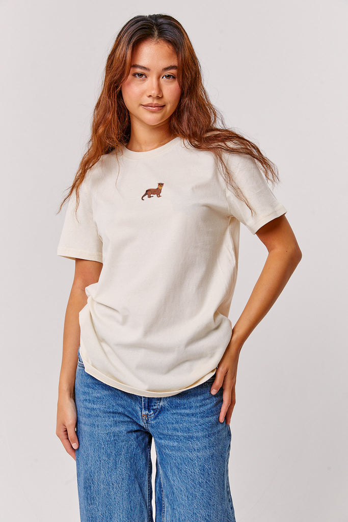 otter womens t-shirt Big Wild Thought
