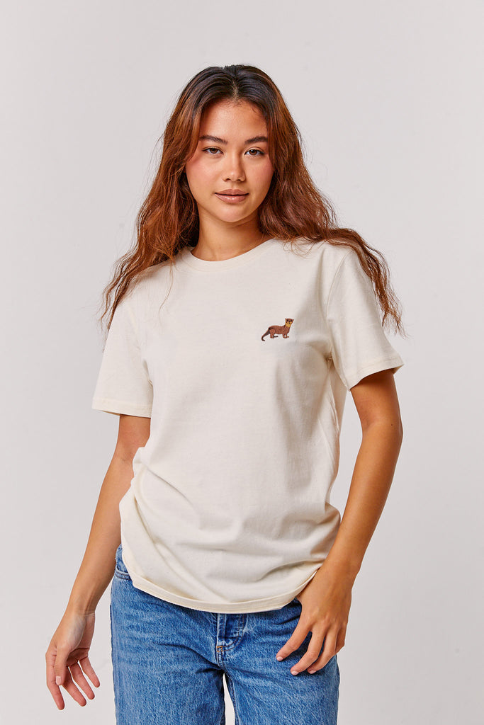 otter womens t-shirt Big Wild Thought