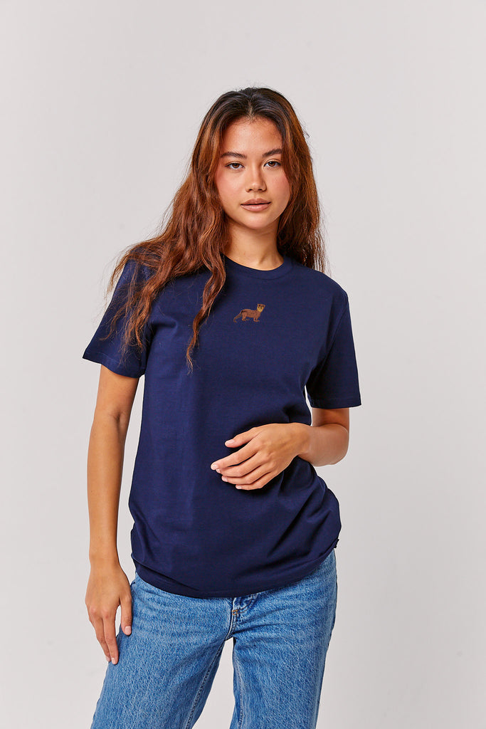 otter womens t-shirt Big Wild Thought