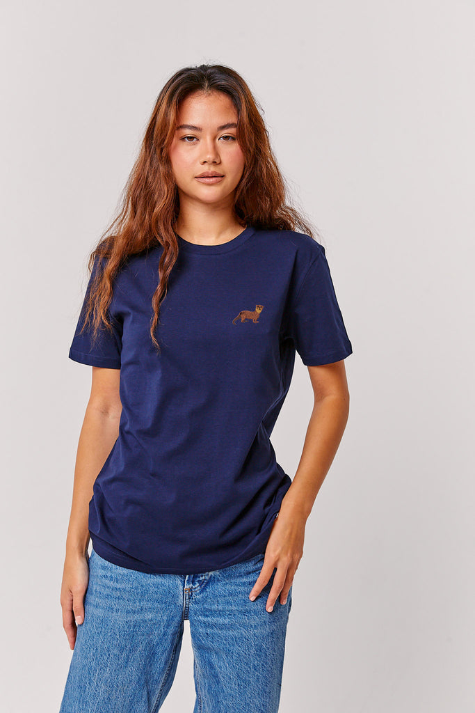 otter womens t-shirt Big Wild Thought