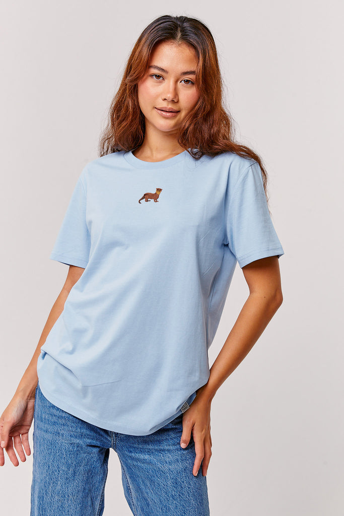 otter womens t-shirt Big Wild Thought