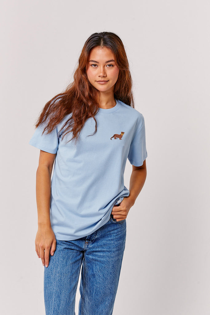 otter womens t-shirt Big Wild Thought