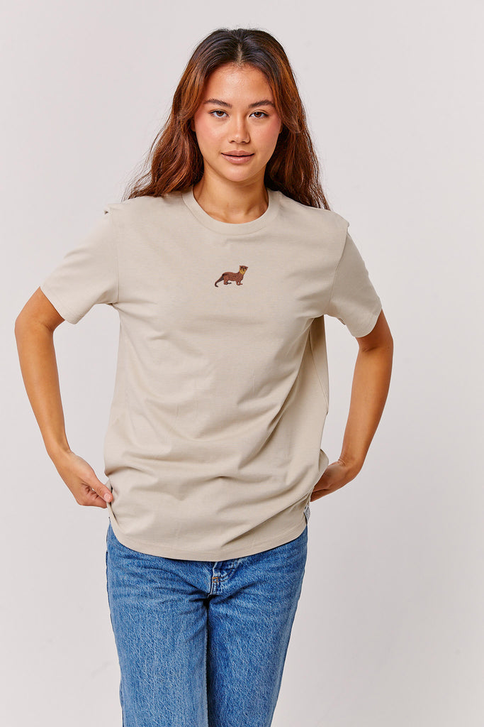 otter womens t-shirt Big Wild Thought