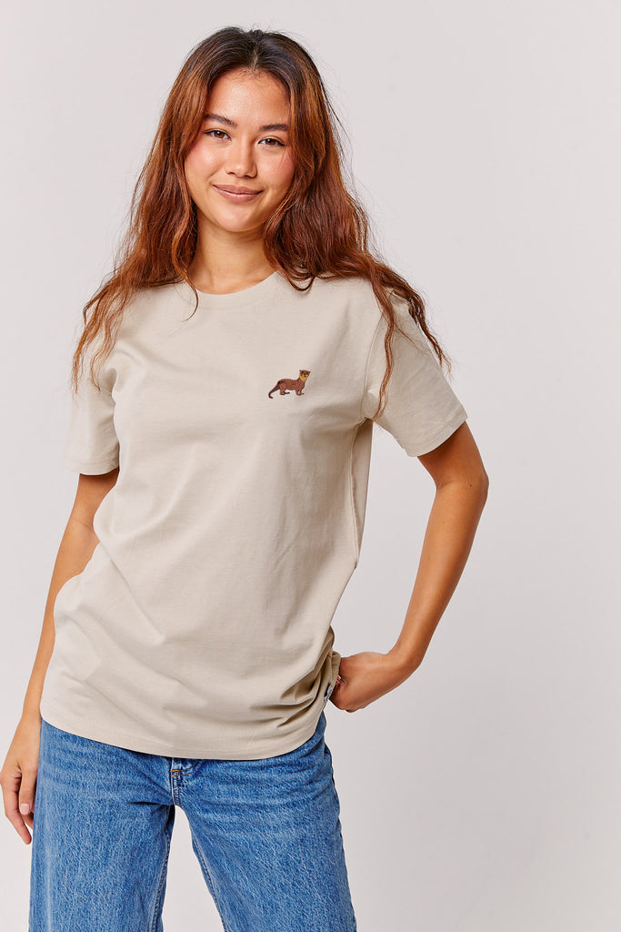 otter womens t-shirt Big Wild Thought