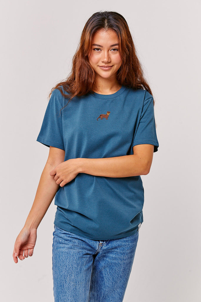 otter womens t-shirt Big Wild Thought