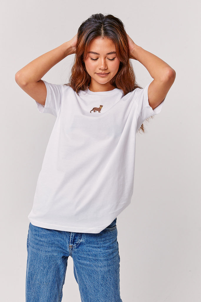 otter womens t-shirt Big Wild Thought