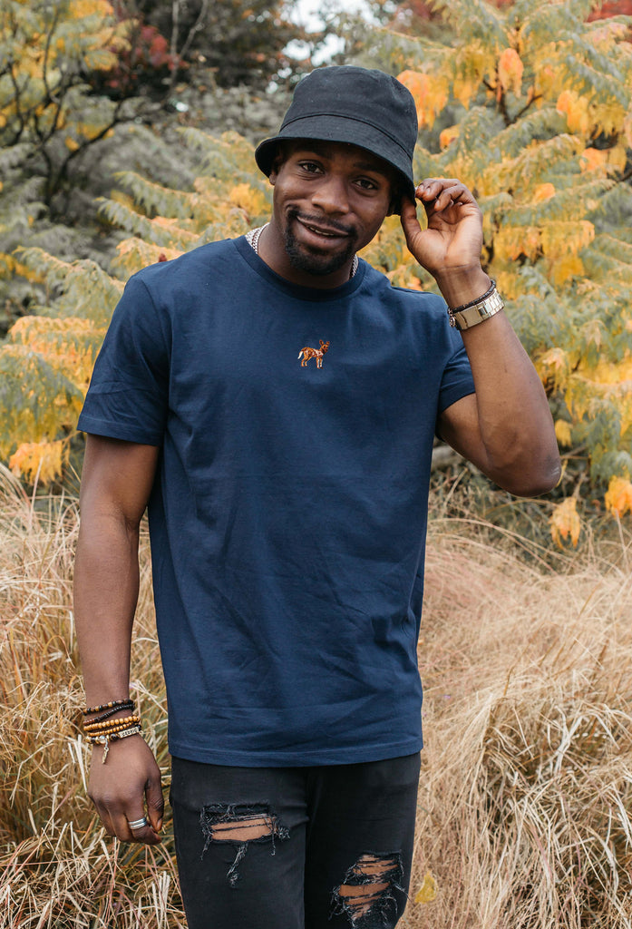 painted dog mens t-shirt Big Wild Thought