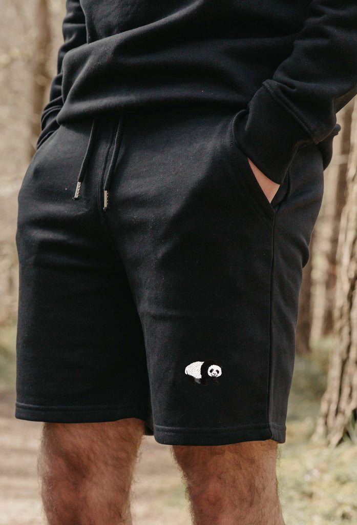 giant panda mens sweat shorts Big Wild Thought