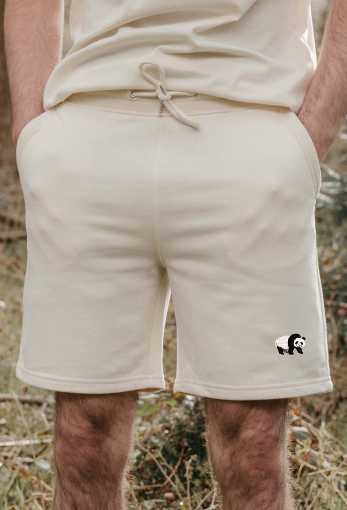 giant panda mens sweat shorts Big Wild Thought