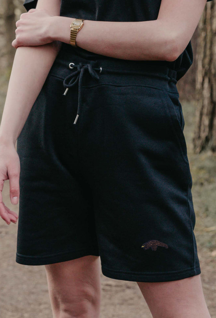 pangolin womens sweat shorts Big Wild Thought