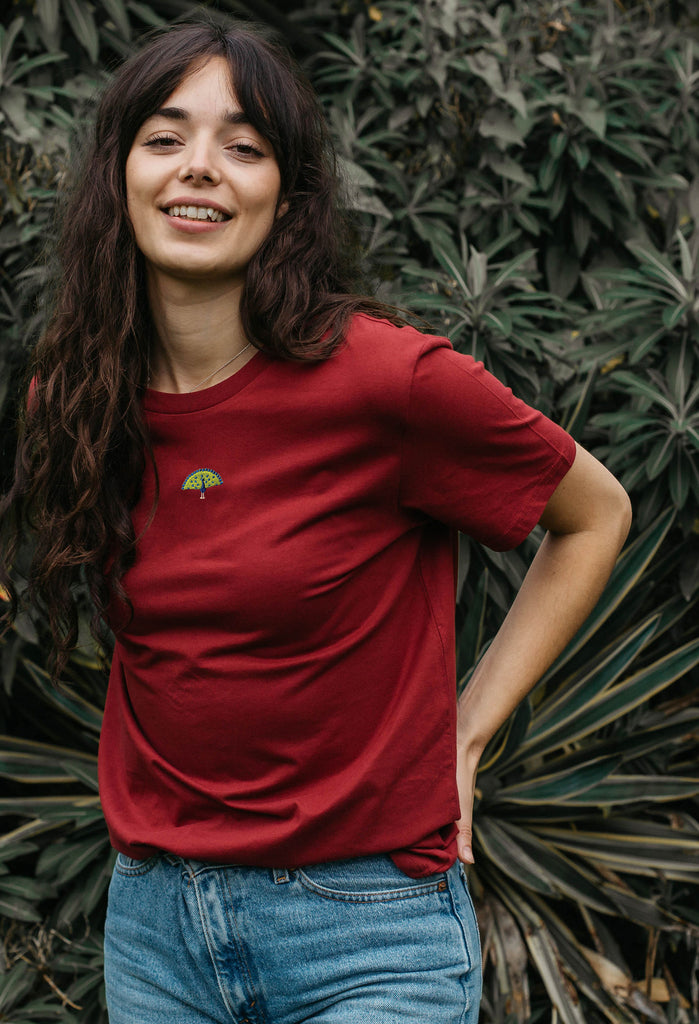 peacock womens t-shirt Big Wild Thought