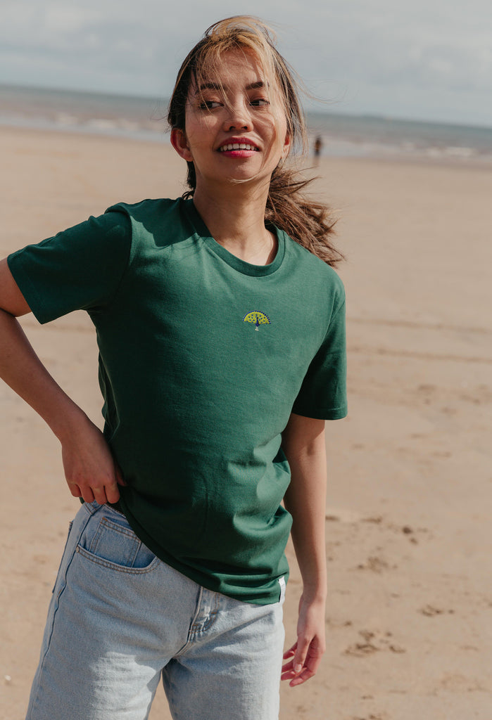 peacock womens t-shirt Big Wild Thought