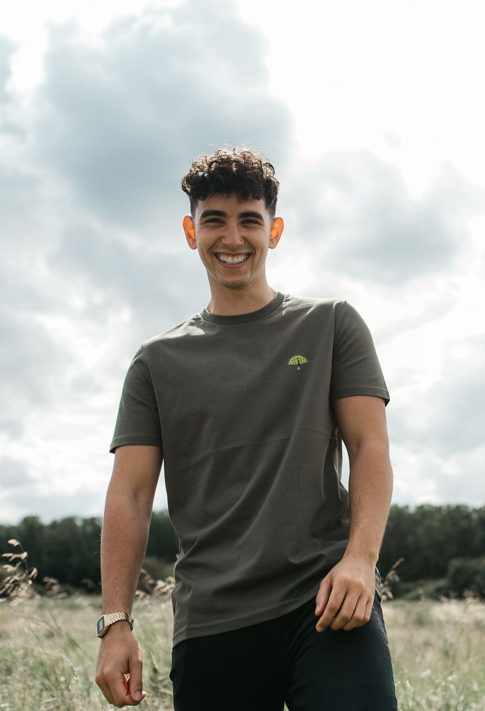 peacock mens t-shirt Big Wild Thought