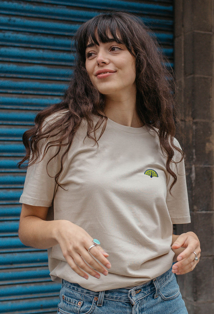 peacock womens t-shirt Big Wild Thought