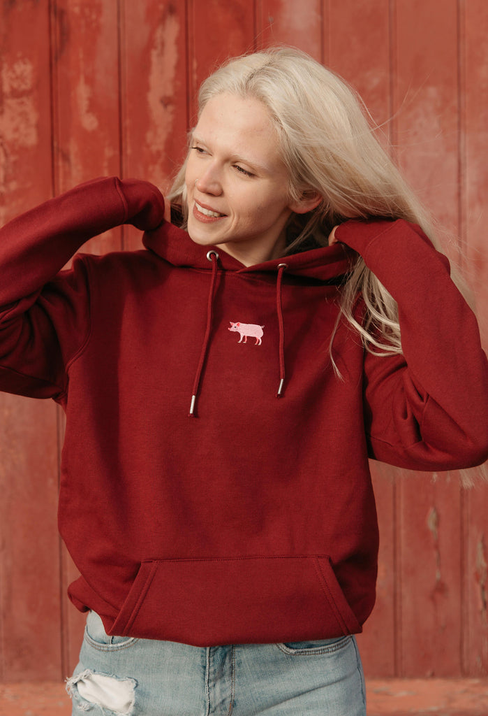 pig hoodie Big Wild Thought