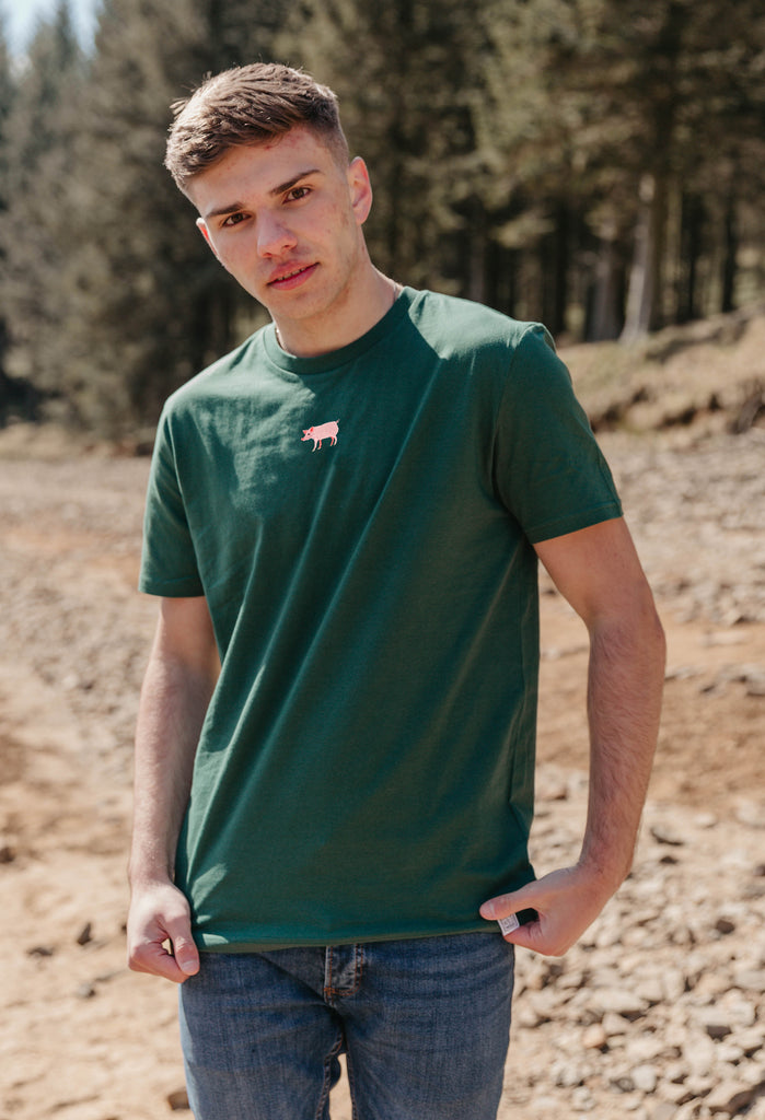 pig mens t-shirt Big Wild Thought