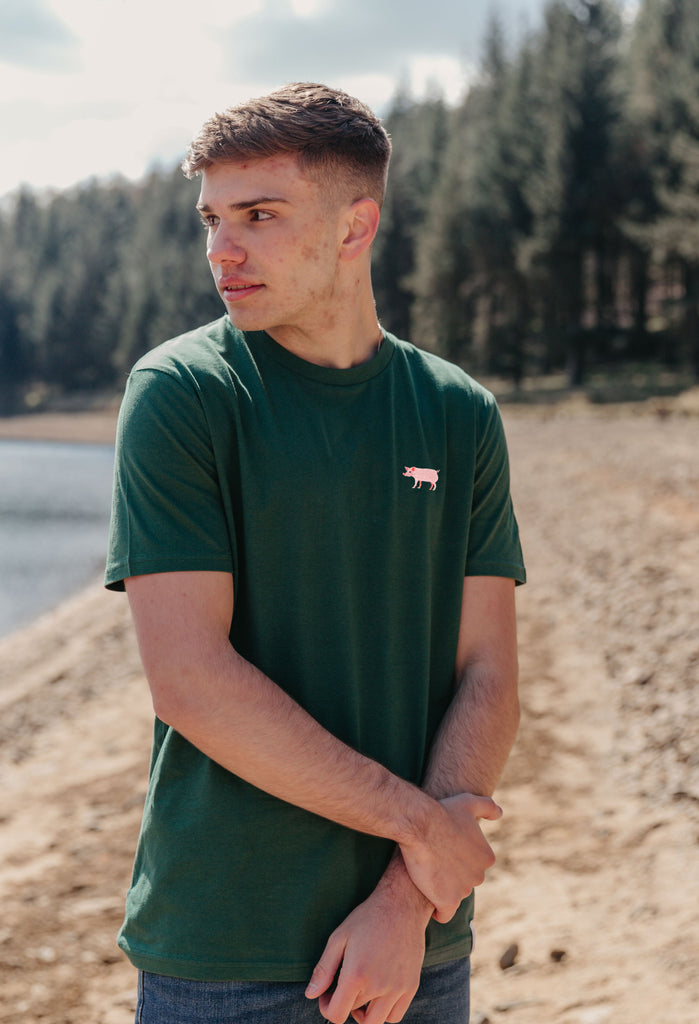 pig mens t-shirt Big Wild Thought