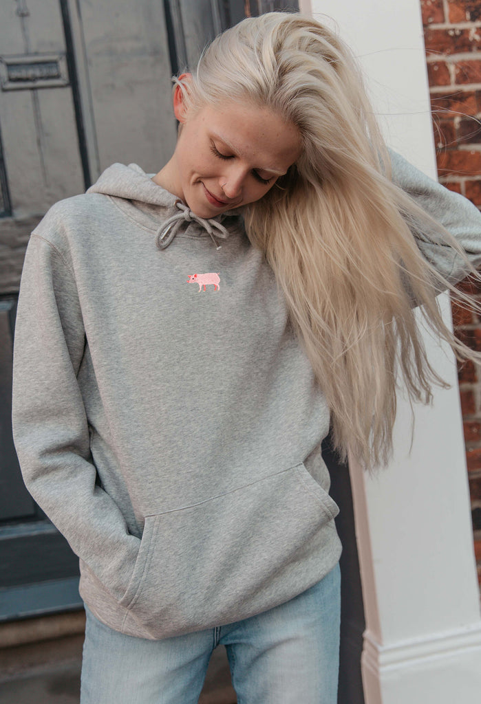 pig hoodie Big Wild Thought