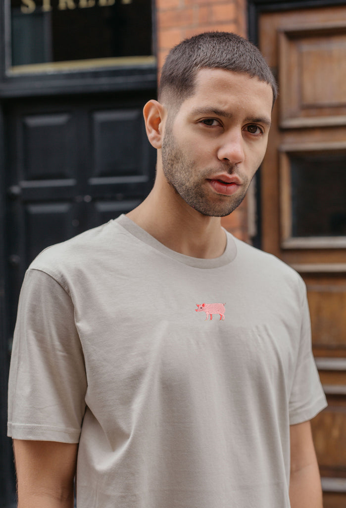 pig mens t-shirt Big Wild Thought