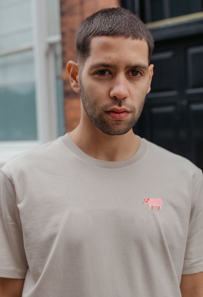 pig mens t-shirt Big Wild Thought