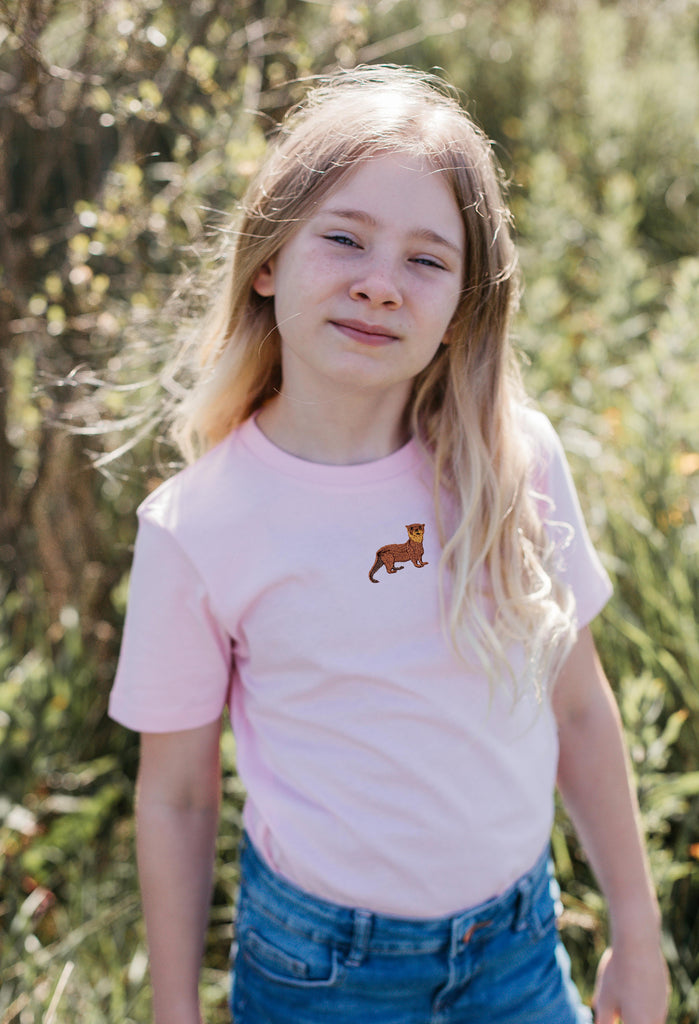 otter childrens t-shirt Big Wild Thought