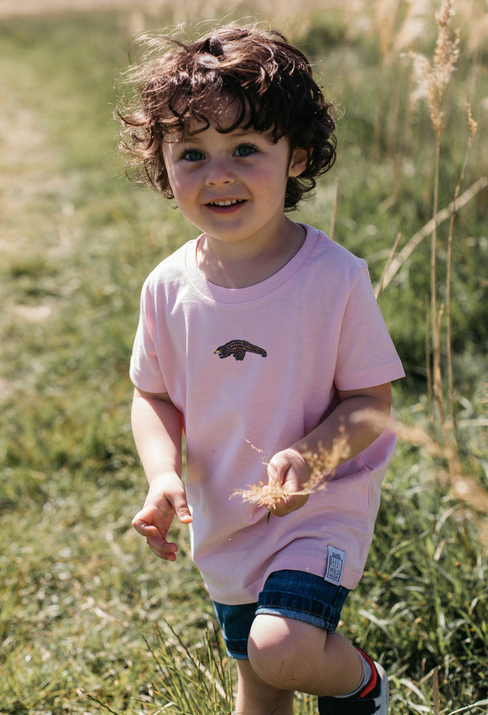 pangolin childrens t-shirt Big Wild Thought