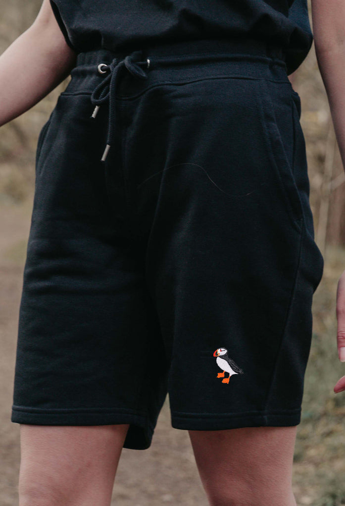 puffin womens sweat shorts Big Wild Thought