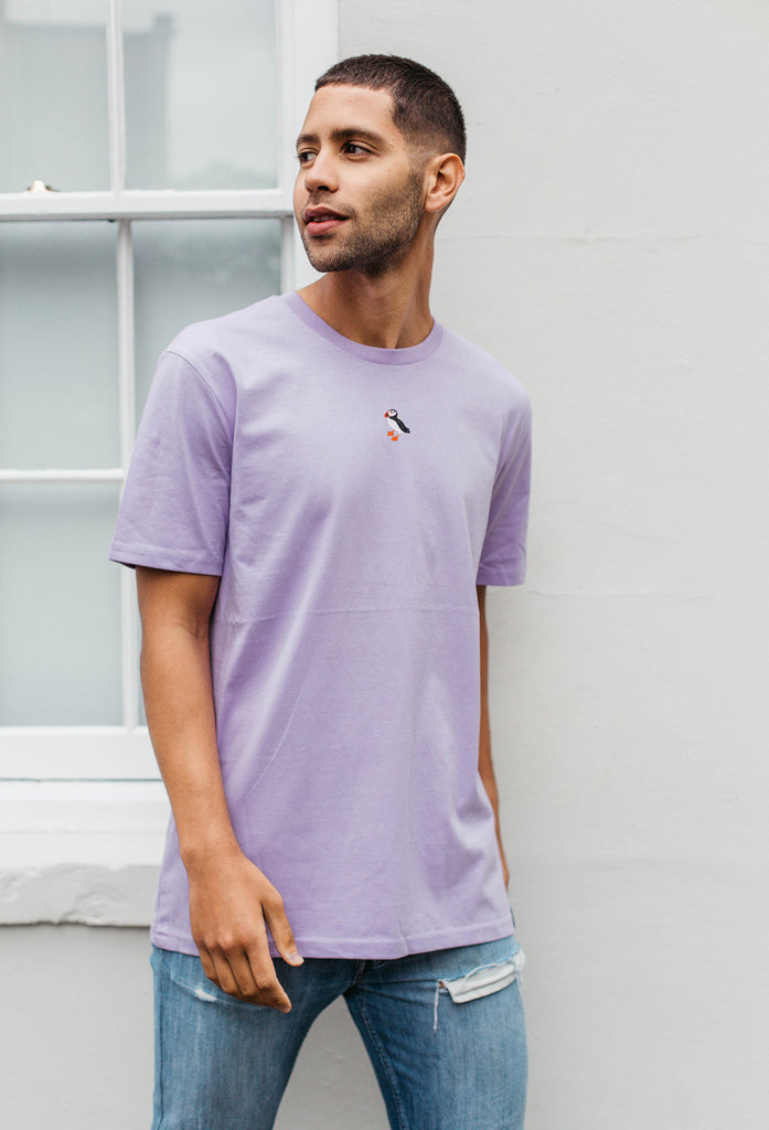 puffin mens t-shirt Big Wild Thought