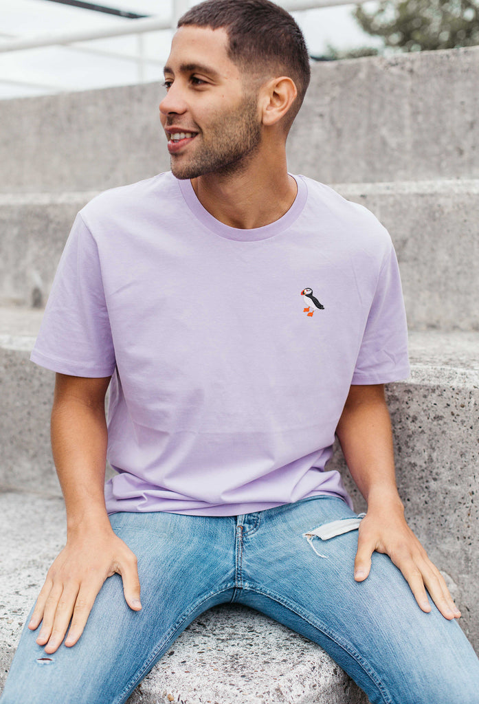 puffin mens t-shirt Big Wild Thought