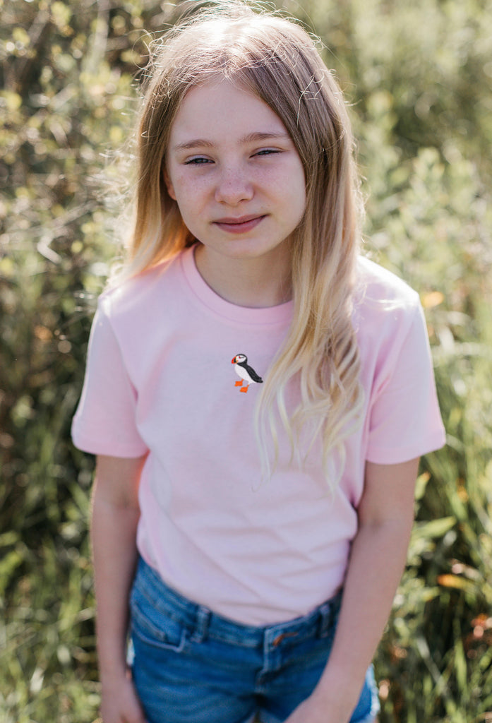 puffin childrens t-shirt Big Wild Thought