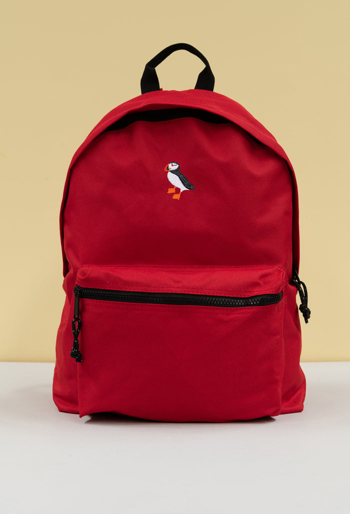 puffin recycled backpack Big Wild Thought