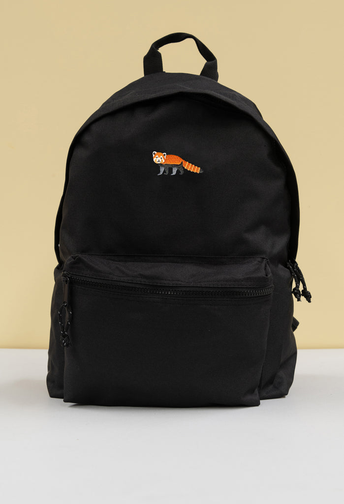 red panda recycled backpack Big Wild Thought