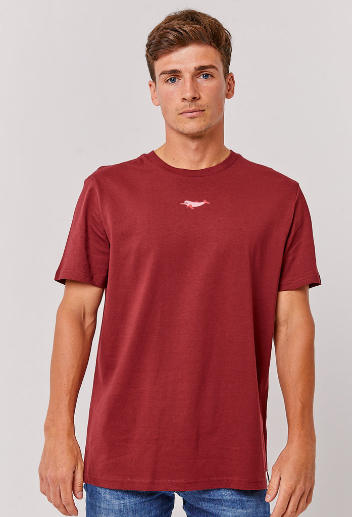 river dolphin mens t-shirt Big Wild Thought