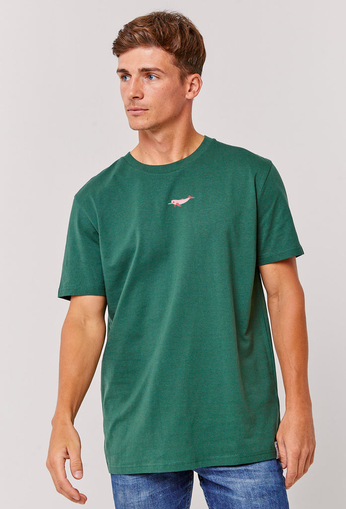 river dolphin mens t-shirt Big Wild Thought