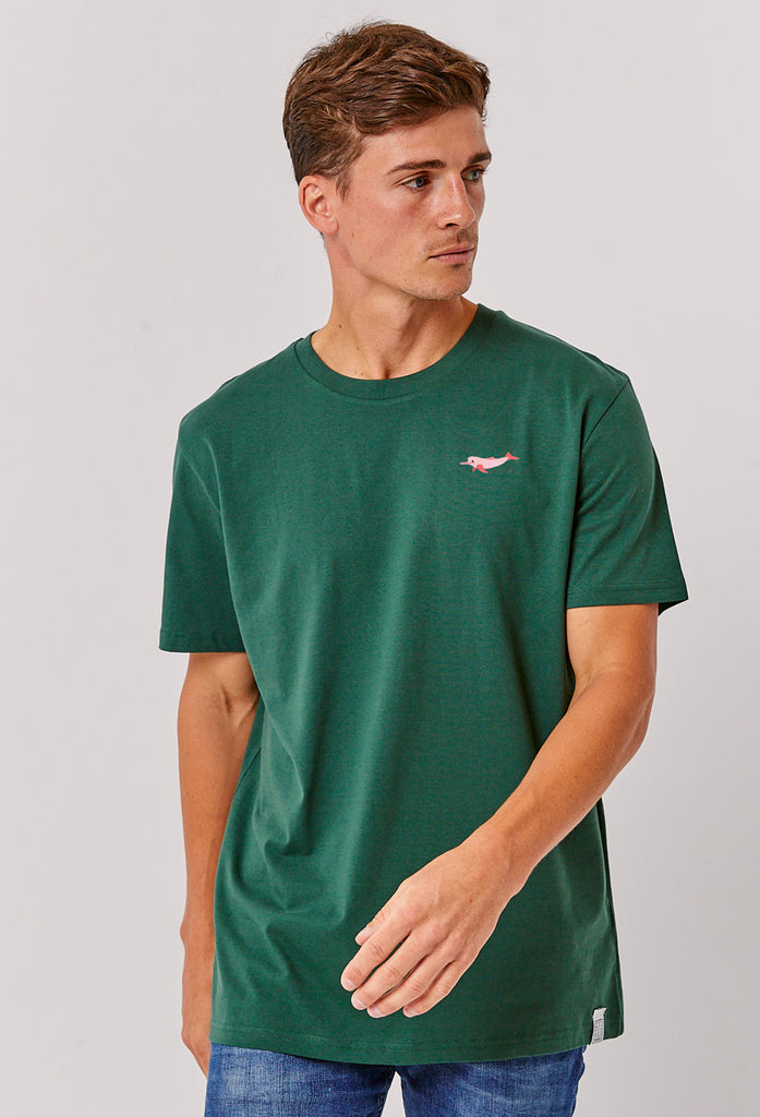 river dolphin mens t-shirt Big Wild Thought