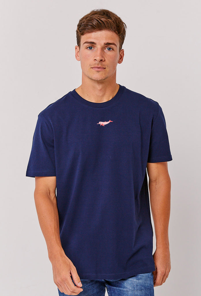 river dolphin mens t-shirt Big Wild Thought
