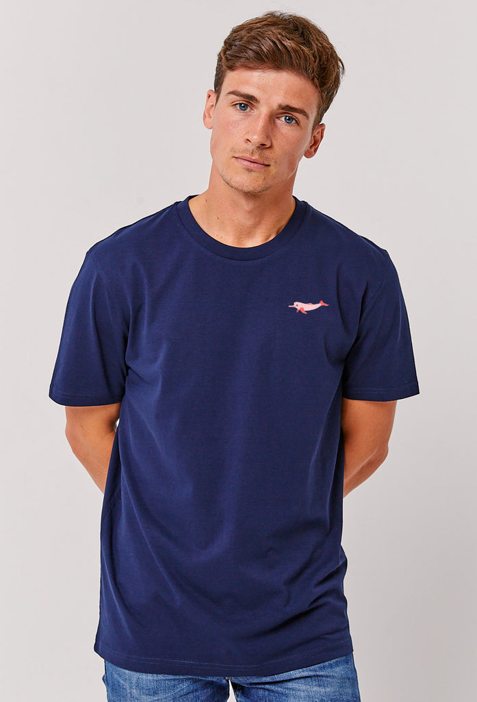 river dolphin mens t-shirt Big Wild Thought